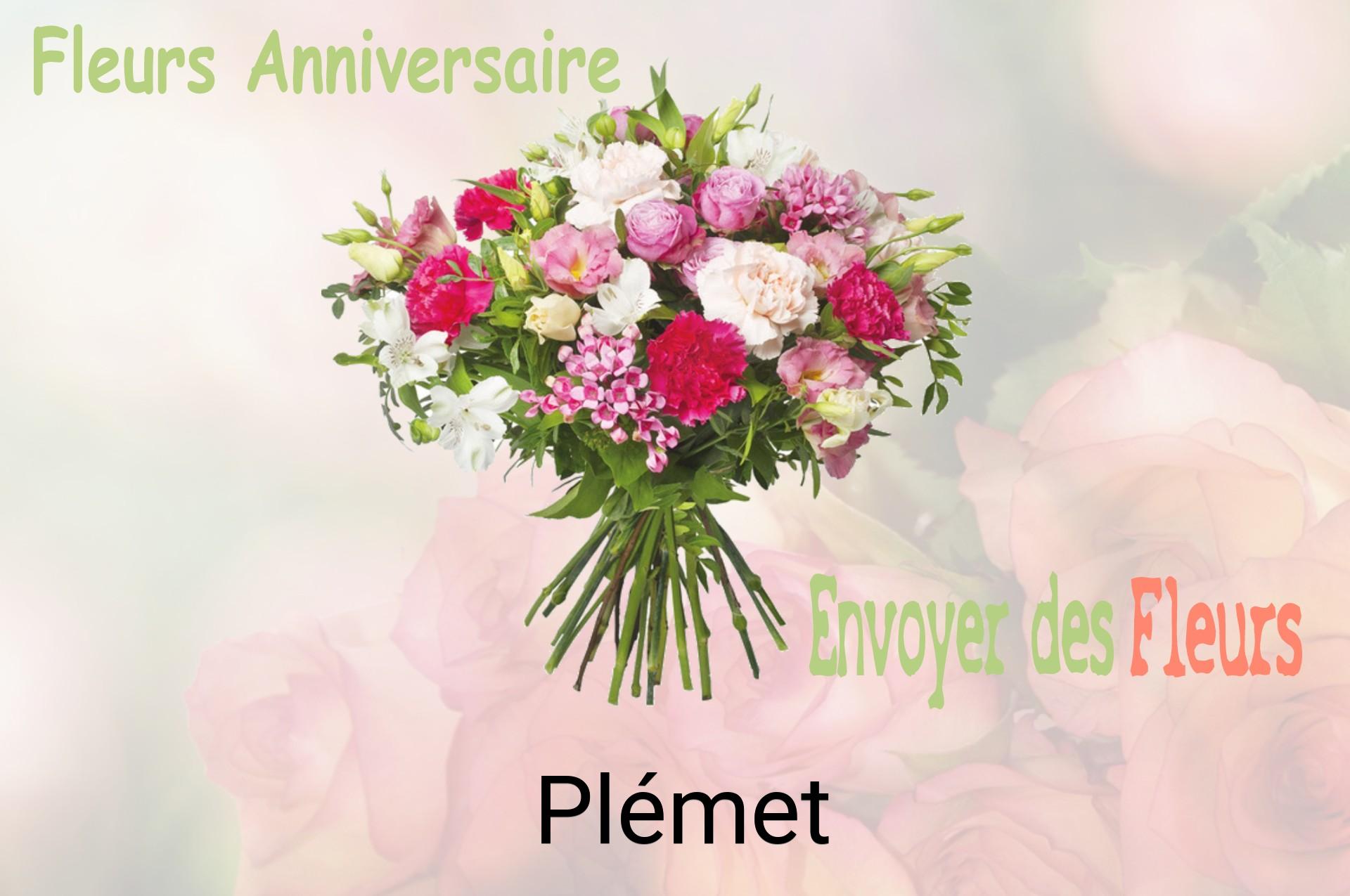 Bouquet de fleurs d’anniversaire livré à Plémet