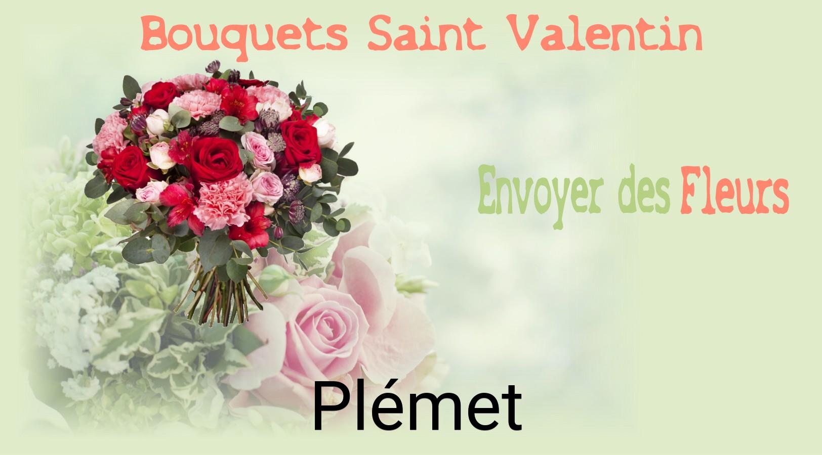 Roses de Saint-Valentin livrées à Plémet